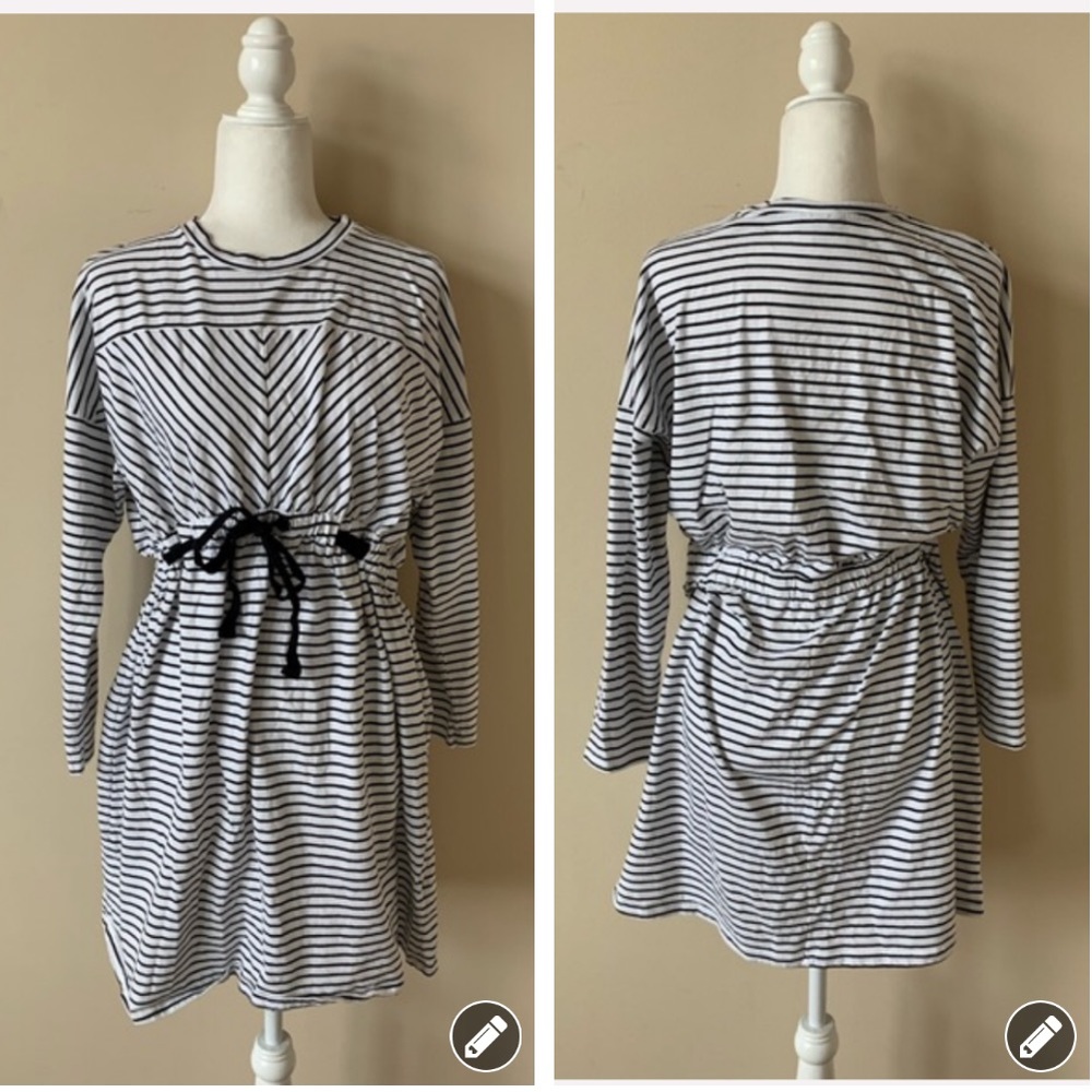 Topshop maternity tie waist dress #4386
